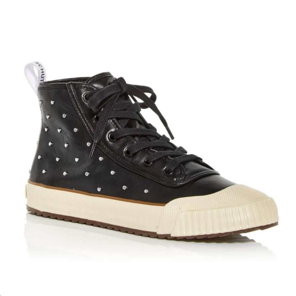 Schutz Leather high tops